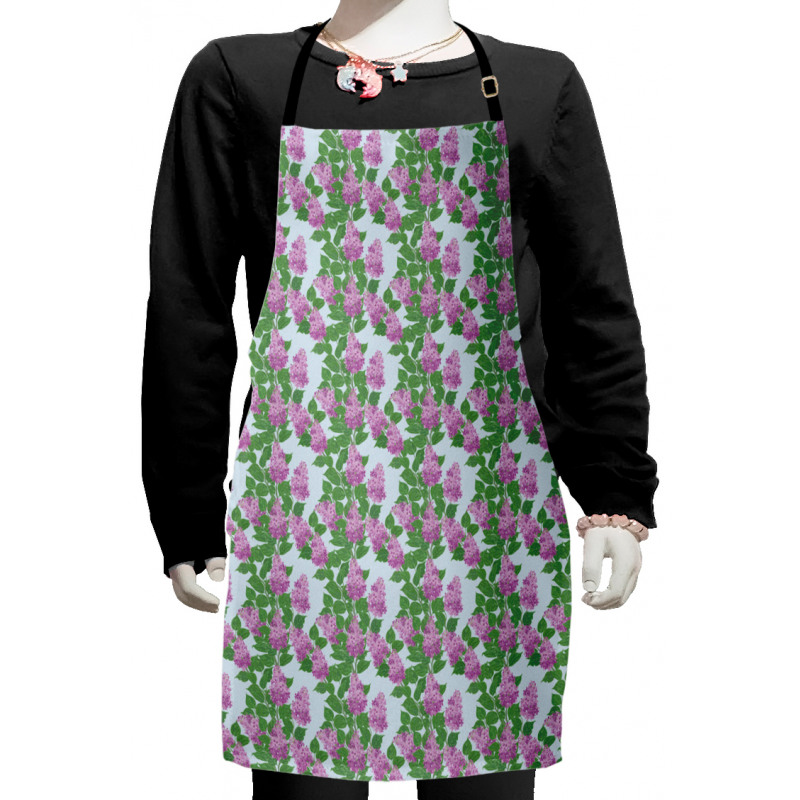 Bouquets of Fresh Flowers Kids Apron