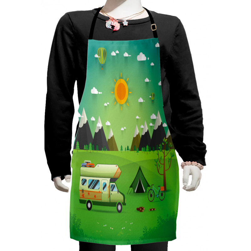 Outdoors Caravan Kids Apron