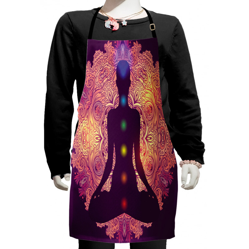 Psychedelic Mandala Kids Apron