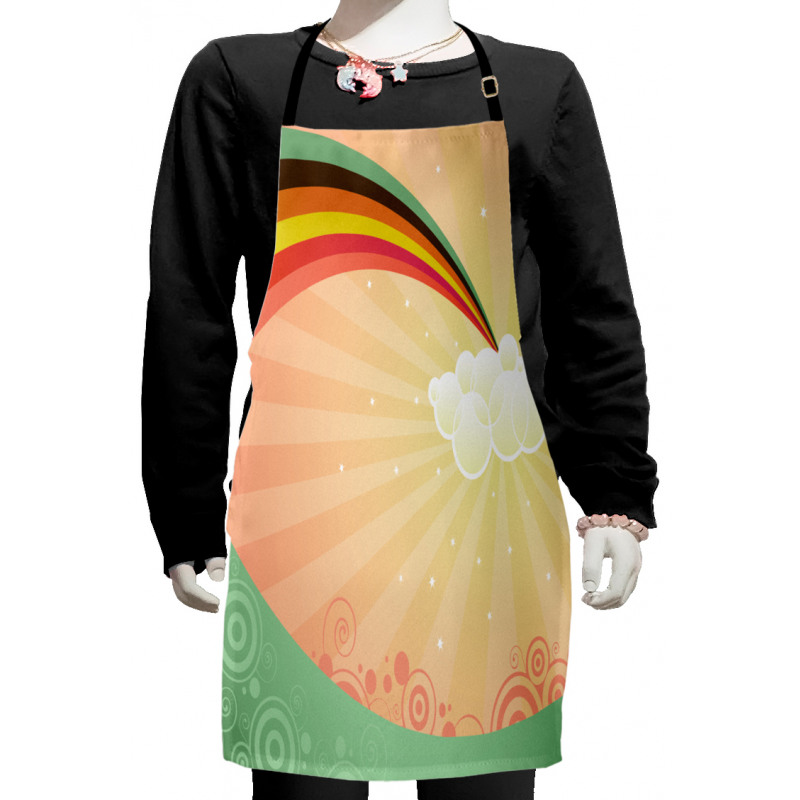 Cloud Kids Apron