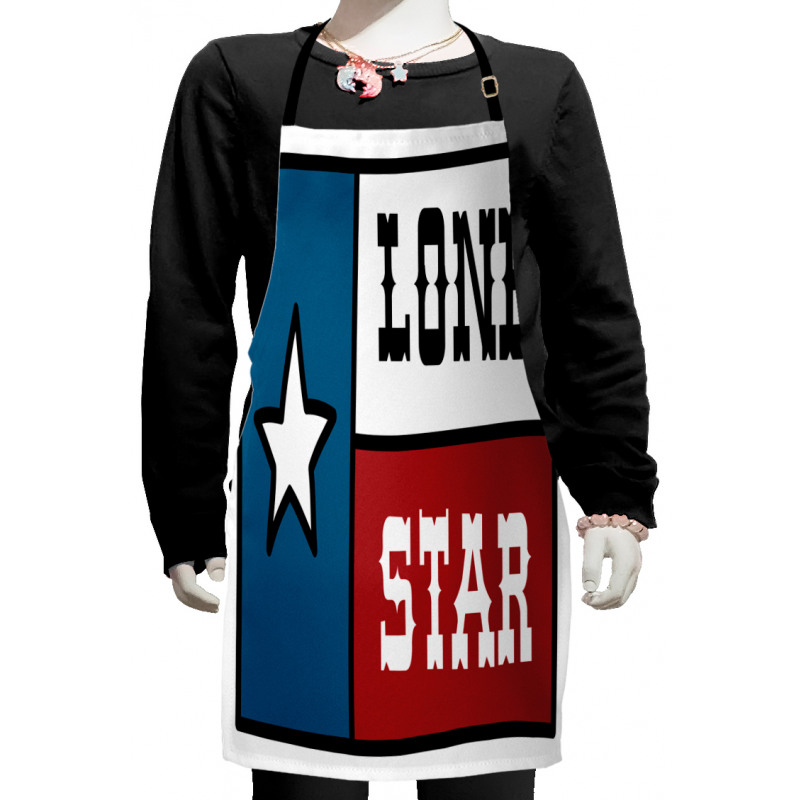 State Flag Design Kids Apron