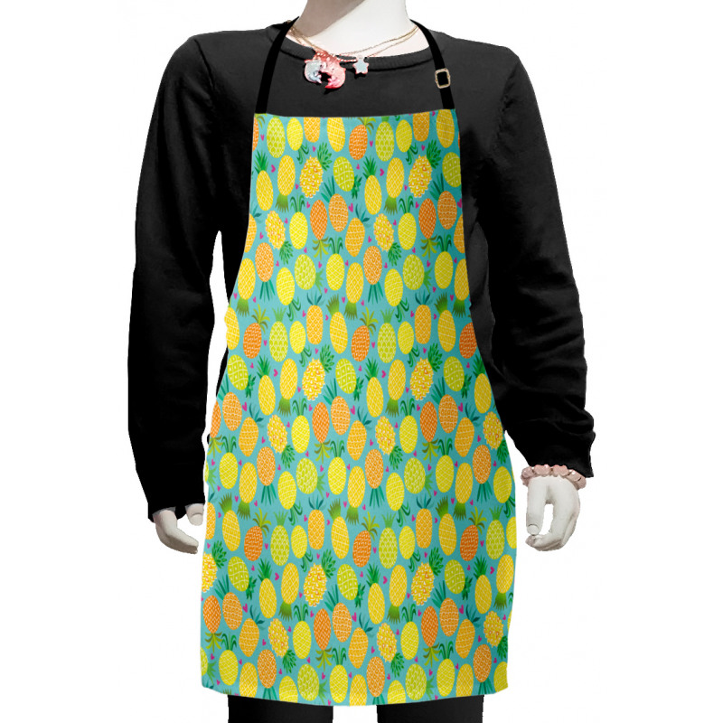 Hearts Stars Scales Kids Apron