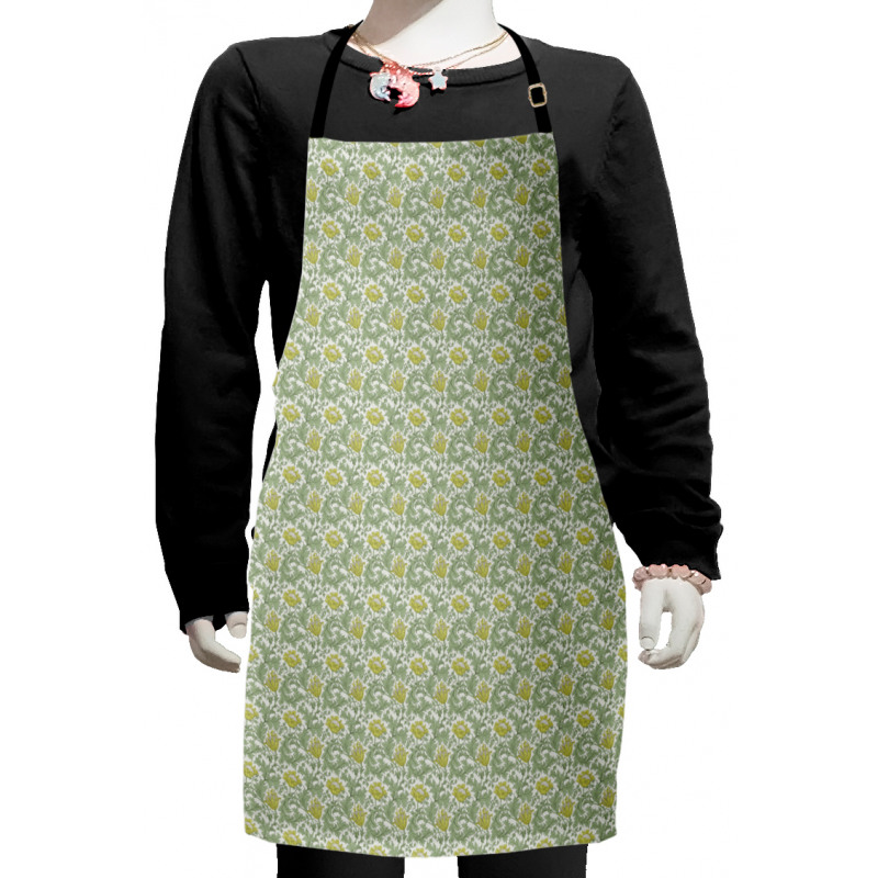 Flourishing Foliage Kids Apron