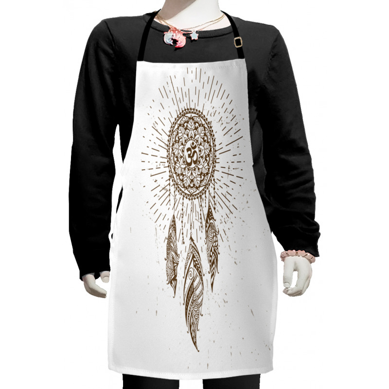 Dreamcatcher Mandala Art Kids Apron