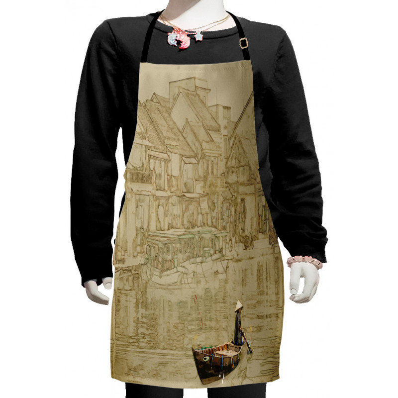 Vietnam Scenery Kids Apron