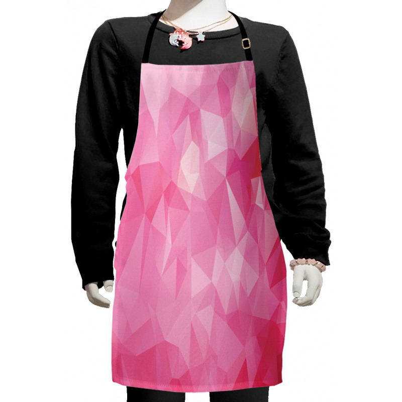 Abstract Polygonal Fractal Kids Apron