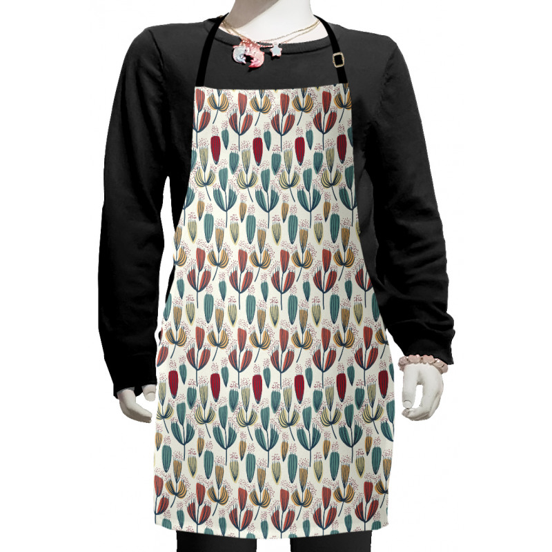 Sketch Summer Garden Kids Apron