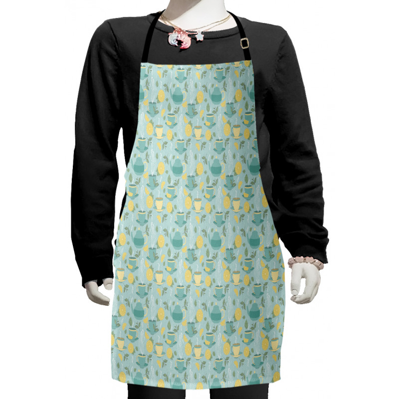 Piping Hot Lemon Tea Kids Apron