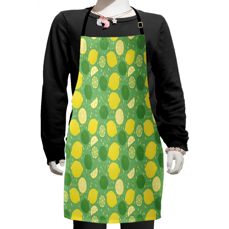 Messy Spotted Drawing Kids Apron