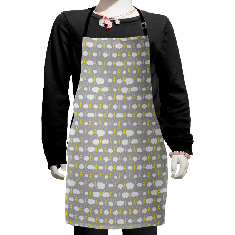 Stormy Sky Kids Apron