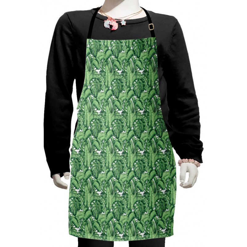 Plantain Leaves Kids Apron