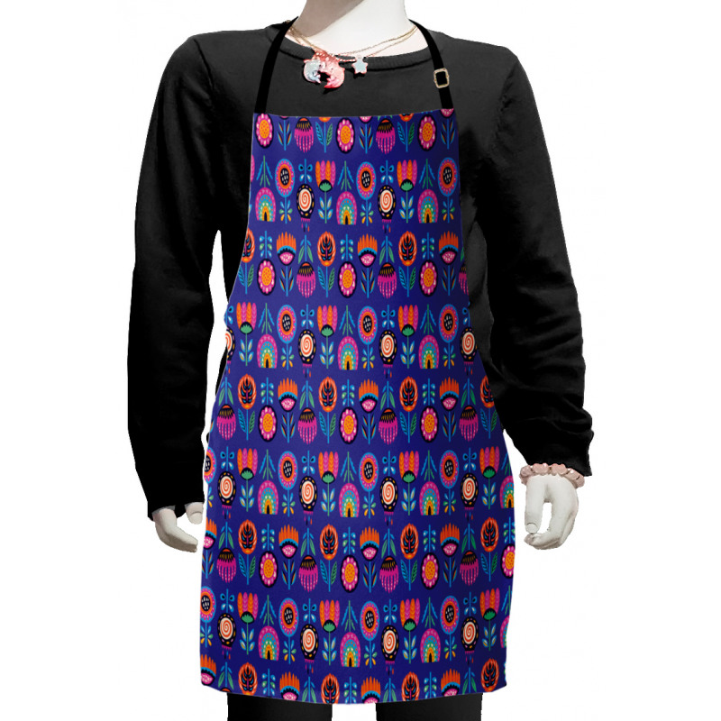 Enchanted Flowers Kids Apron