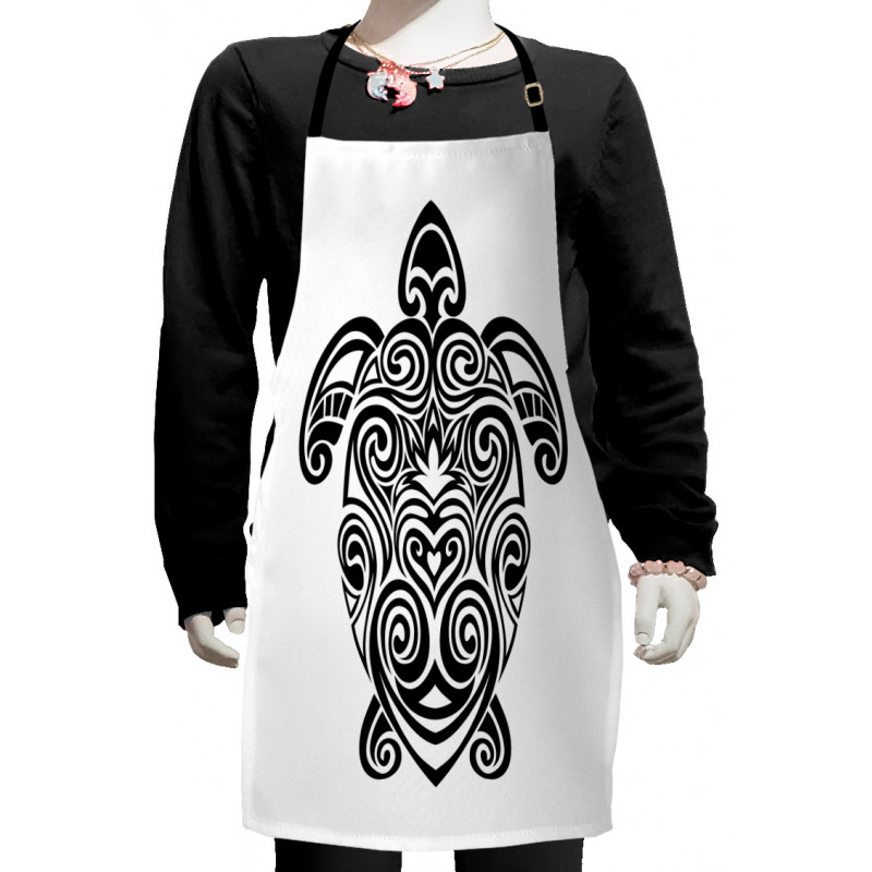 Maori Turtle Kids Apron