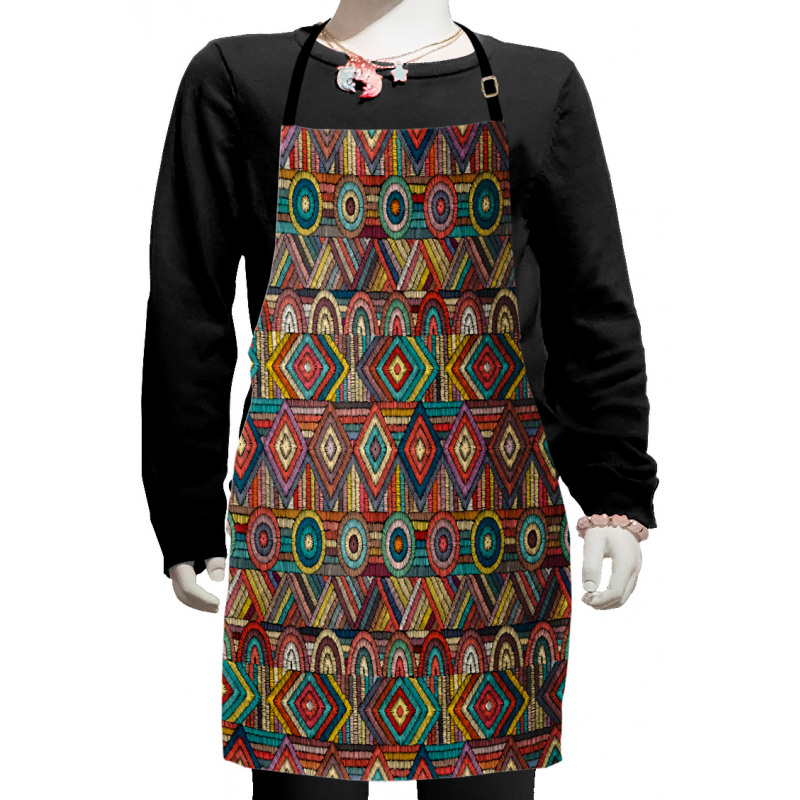 Tribal Culture Pattern Kids Apron