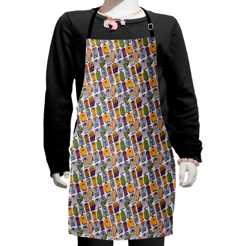 Women Winter Clothes Kids Apron