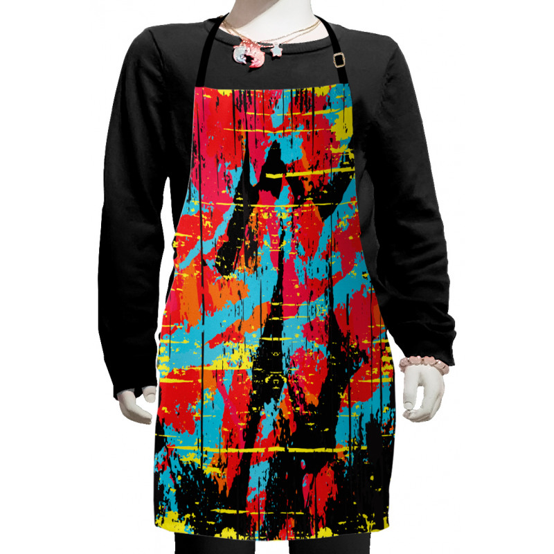 Drippy Painting Kids Apron