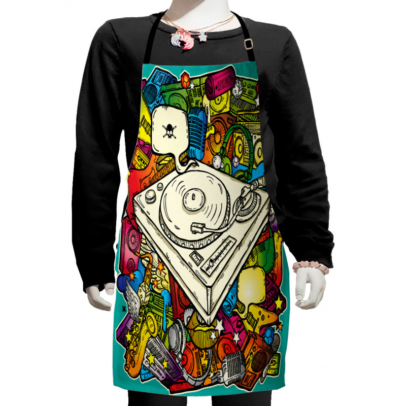 Cube Microphone Kids Apron