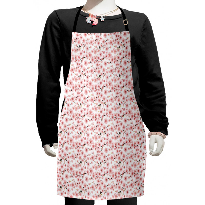 Sakura 3D Design Kids Apron