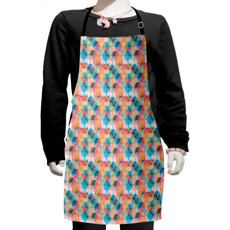 Boho Rainbow Colors Kids Apron