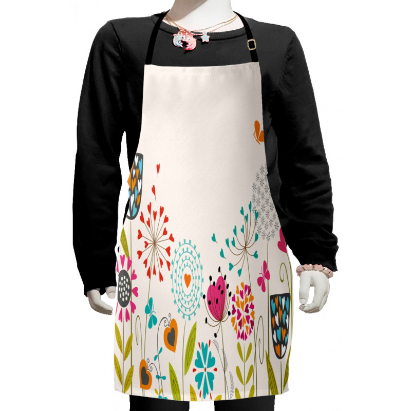 Hearty Dandelion Seeds Kids Apron