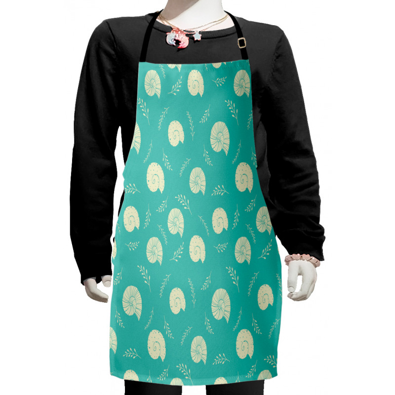 Shark Eye Moon Shells Kids Apron