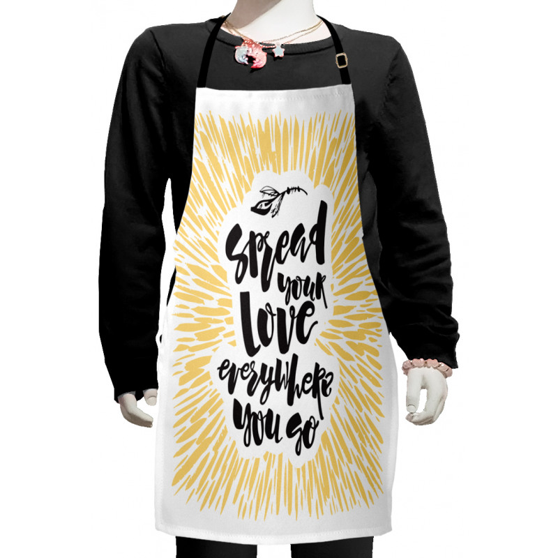 Spread Your Love Kids Apron