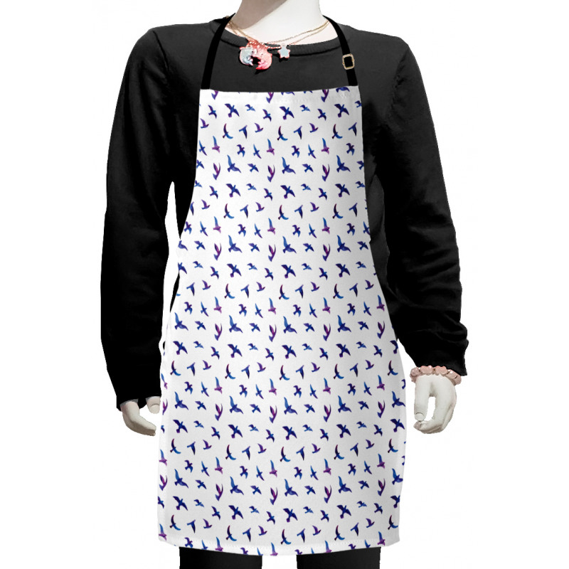 Flying Pigeons and Doves Kids Apron