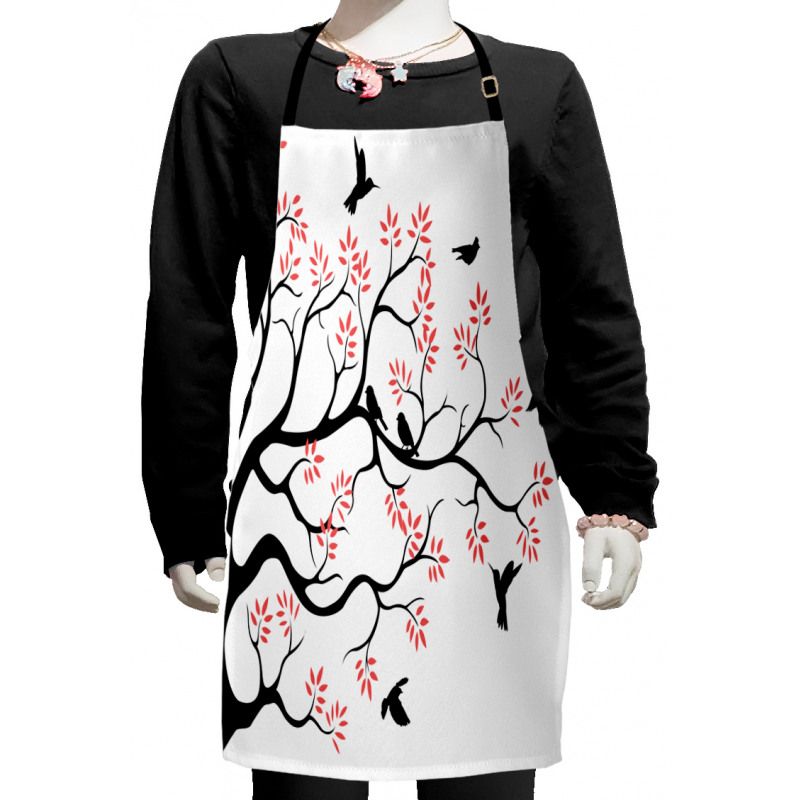 Mockingbird on Plane Tree Kids Apron