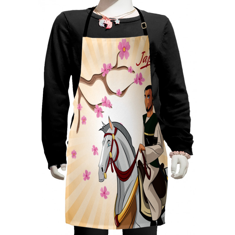 Medieval Man on a Horse Kids Apron