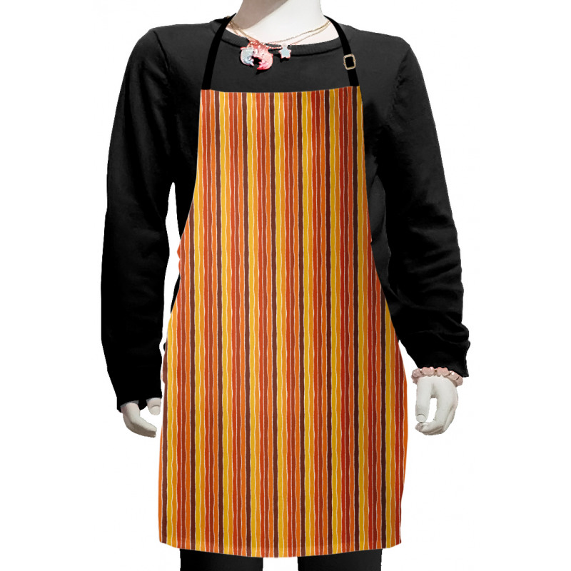 Pastel Stripes Kids Apron