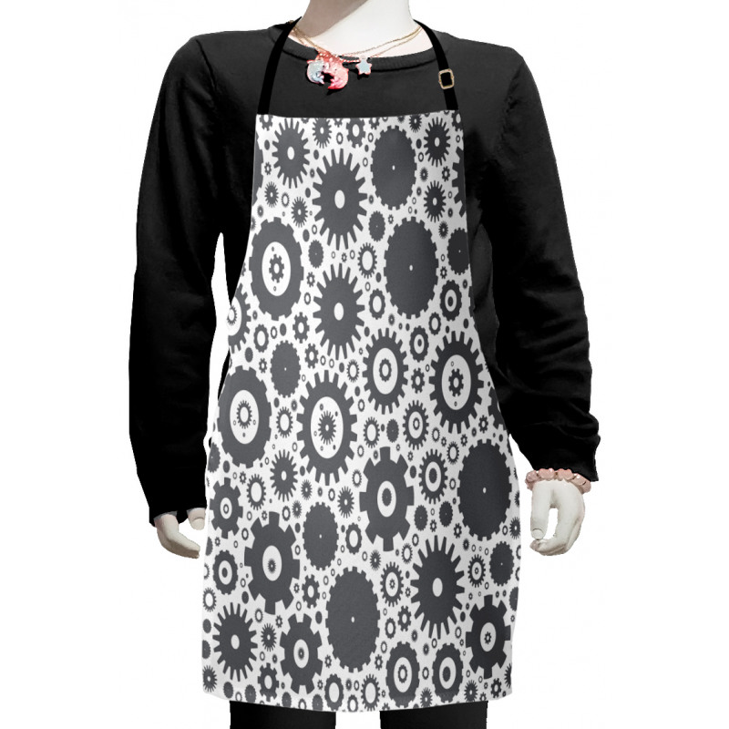 Gear Cog Engine Wheel Kids Apron