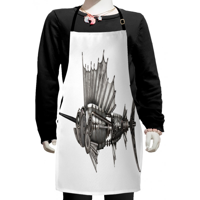 Robot Sailfish Animal Kids Apron