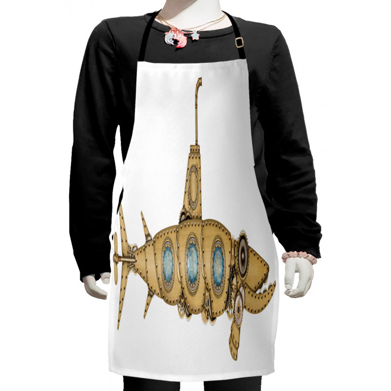 Barracuda Submarine Kids Apron