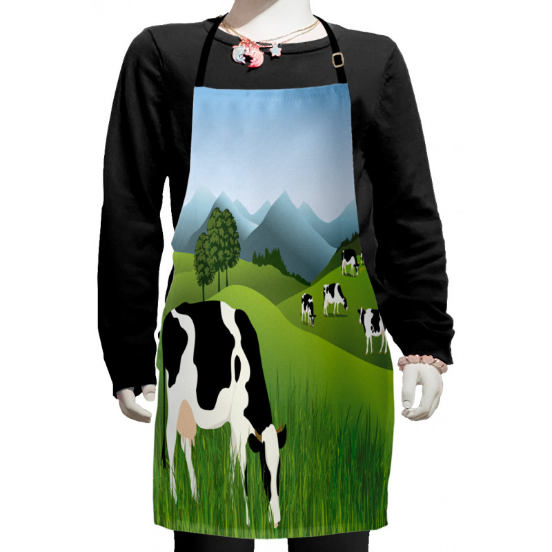 Agriculture Landscape Kids Apron