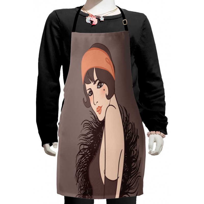 Girl with Mole Kids Apron