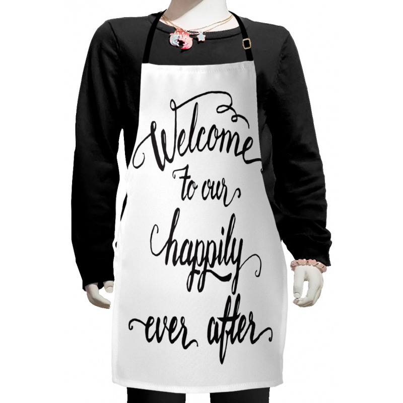 Marry Happily Ever After Kids Apron