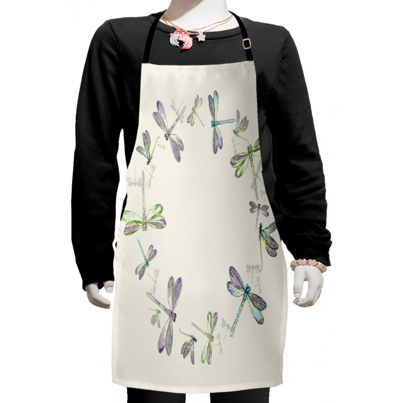 Forest Animals Circle Kids Apron