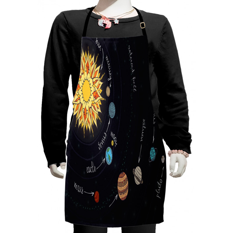 Solar System Kids Apron