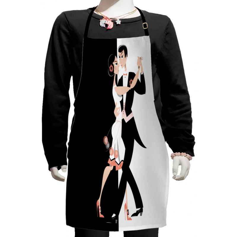 Dancing Couple Kids Apron