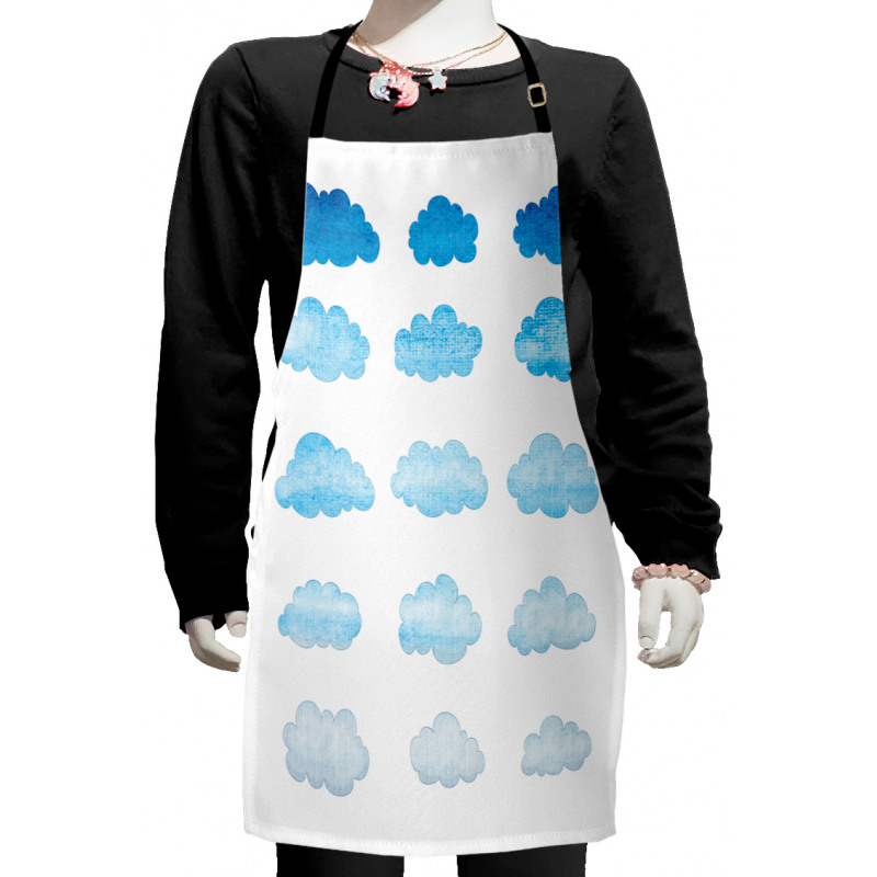 Blended Watercolor Style Kids Apron