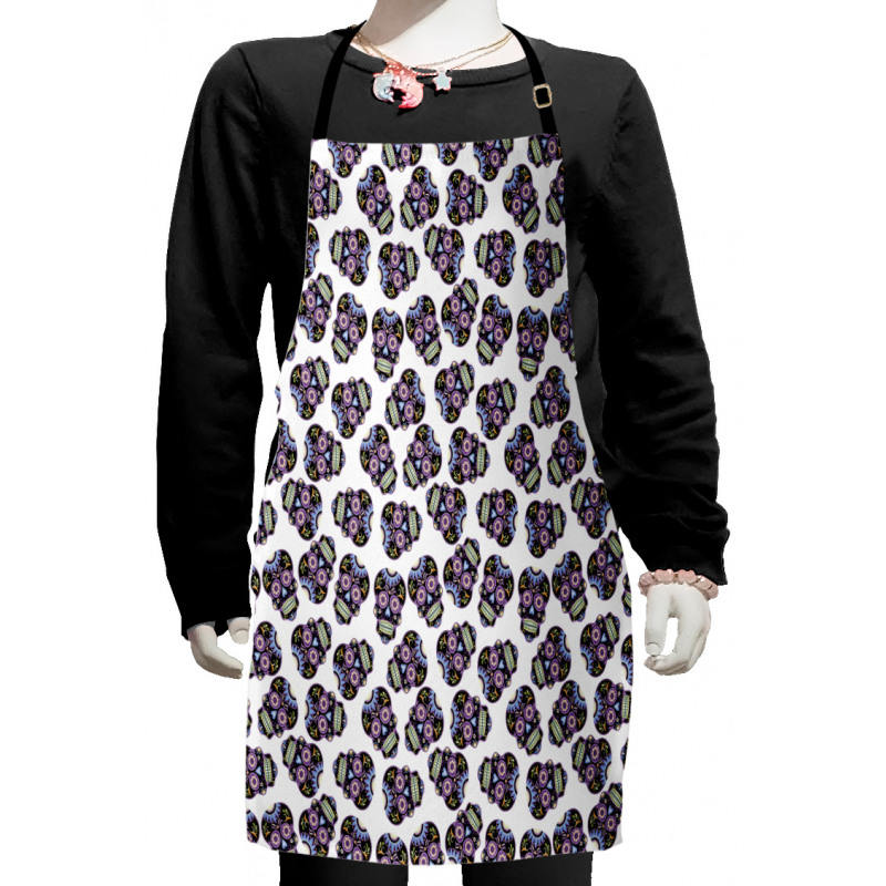 Calavera Skulls Kids Apron