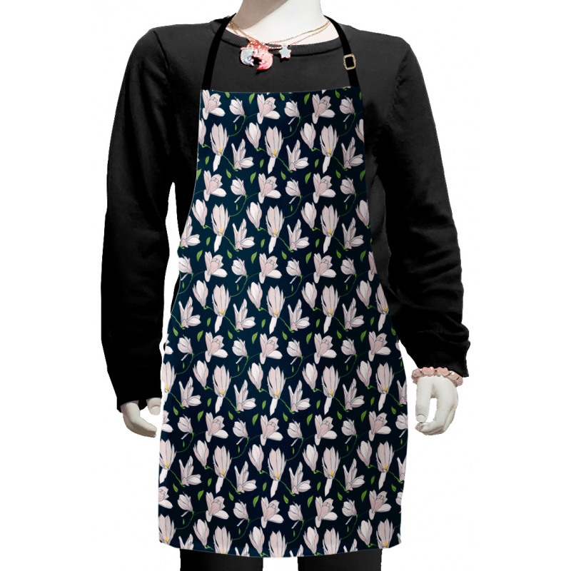 Japanese Sakura Flower Kids Apron