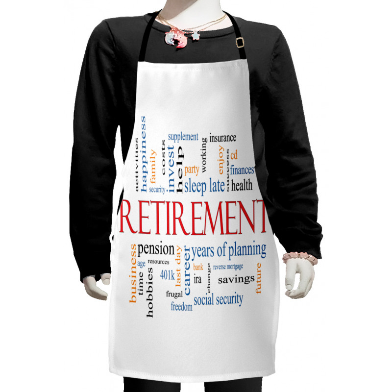 Word Cloud Concept Kids Apron