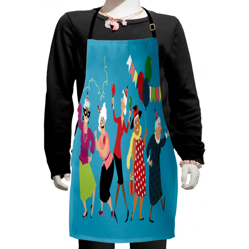 Mature Ladies Dance Kids Apron