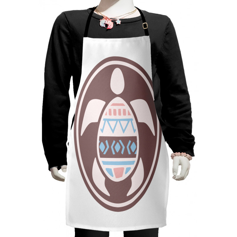 Tribal Animal Pattern Kids Apron