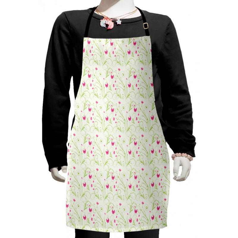 Curvy Stems Petals Bloom Kids Apron