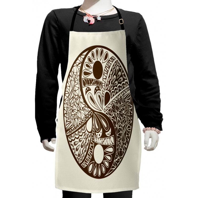 Abstract Hand-Drawn Kids Apron