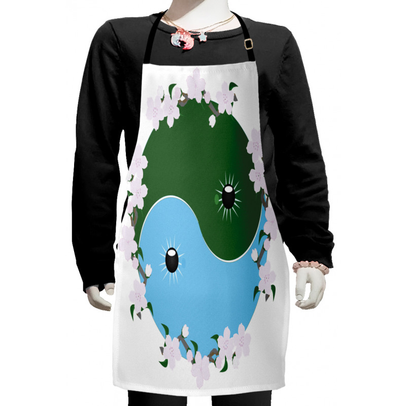 Cherry Blossom of Japan Kids Apron