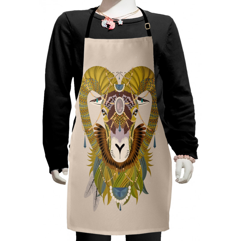 Animal Head Kids Apron