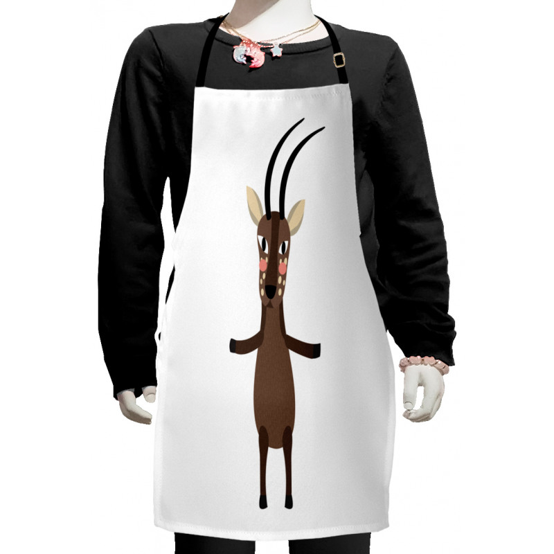 Split Hoove Saola Standing Kids Apron